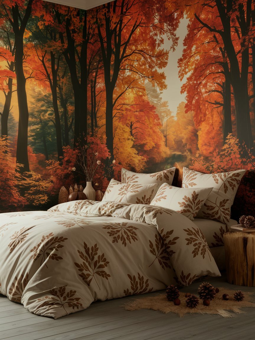 fall bedroom decor 22