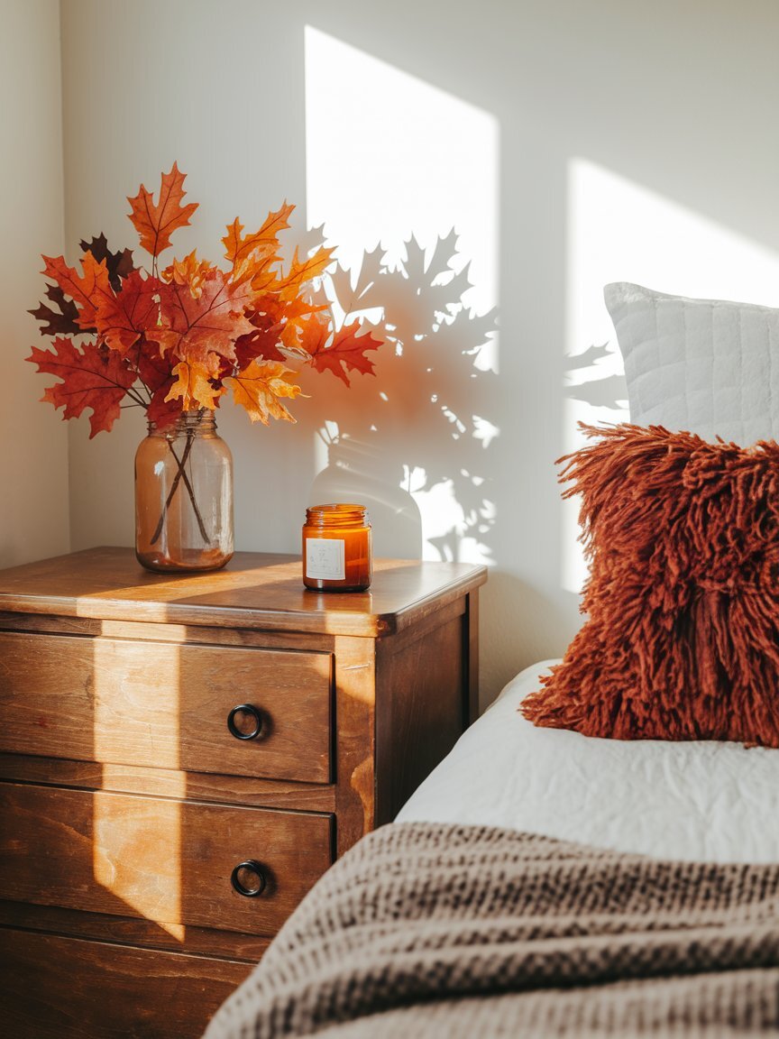 fall bedroom decor 23