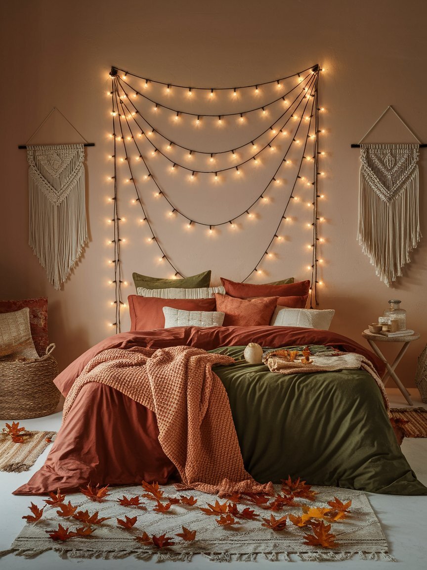 fall bedroom decor 26