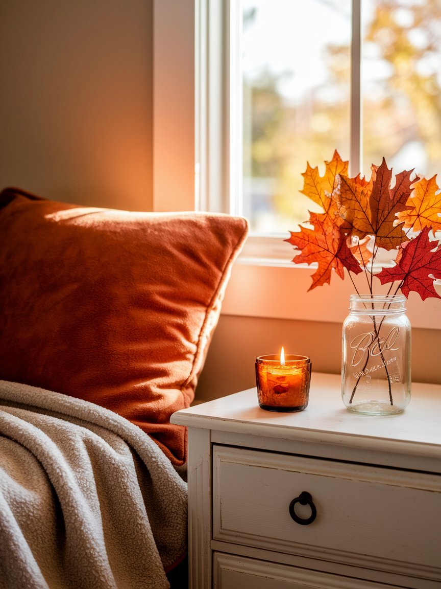 fall bedroom decor 8