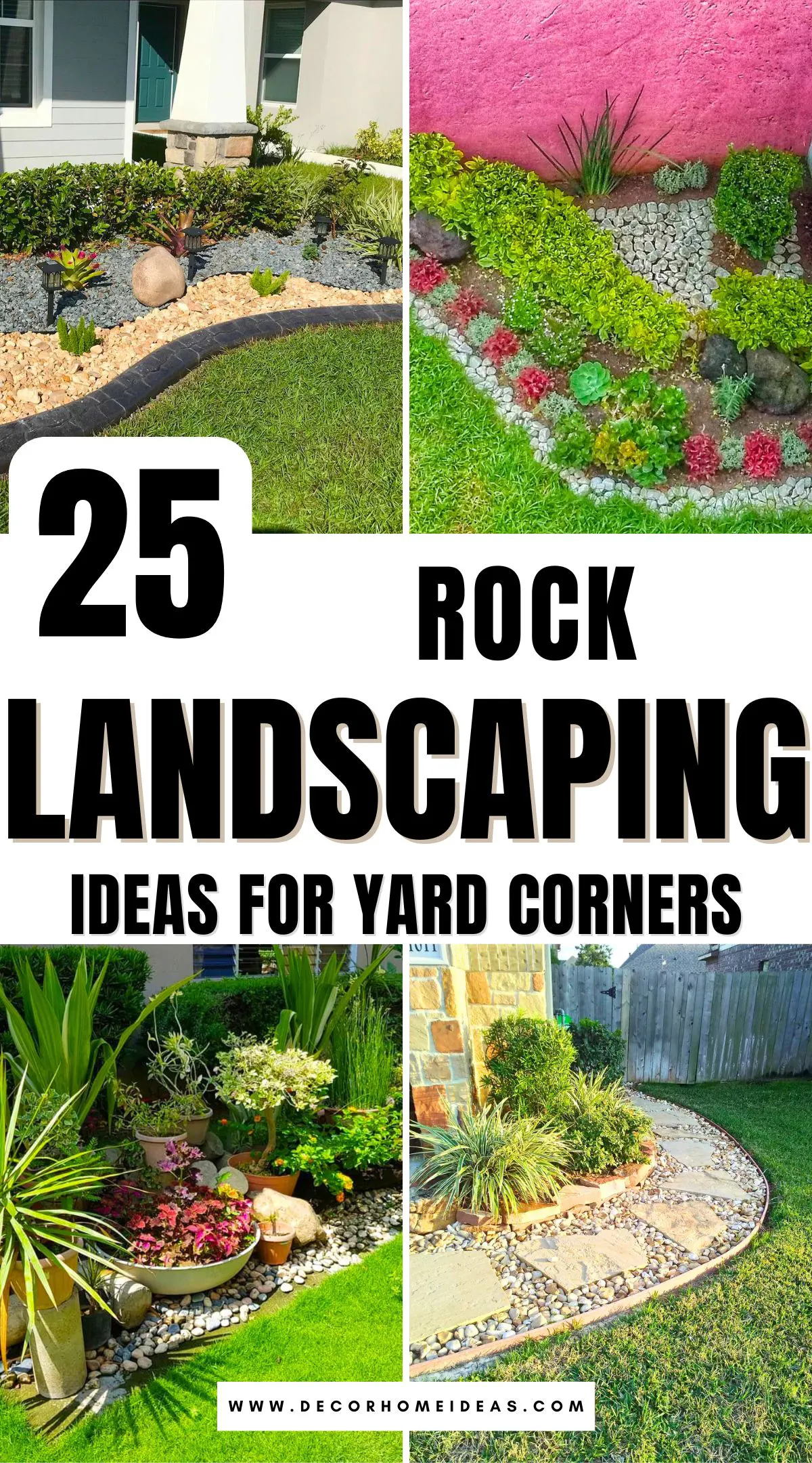 Make the most of every inch of your yard with these 25 smart rock landscaping ideas for corners. These clever designs use rocks in unique ways to add texture, interest, and low-maintenance charm. Whether you want modern or rustic vibes, these ideas will turn forgotten corners into stunning highlights.

