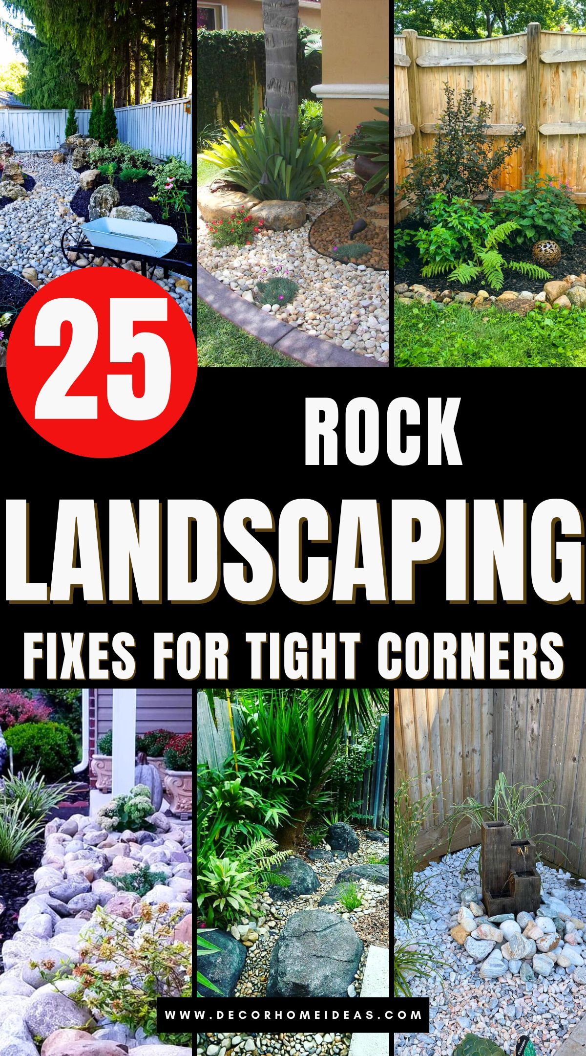 rock landscaping for corners 4