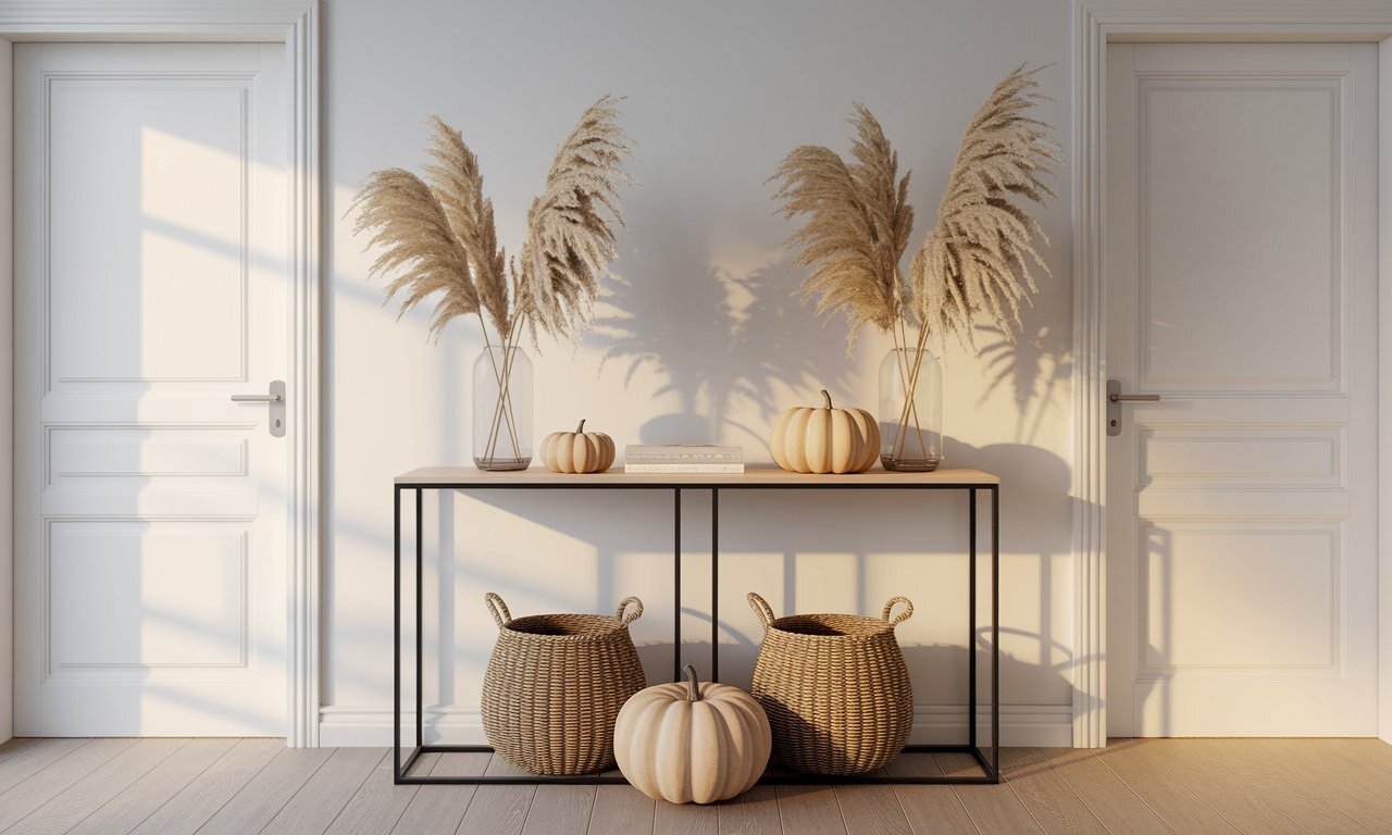 26 Stylish Fall Decor Ideas for Your Entryway Table