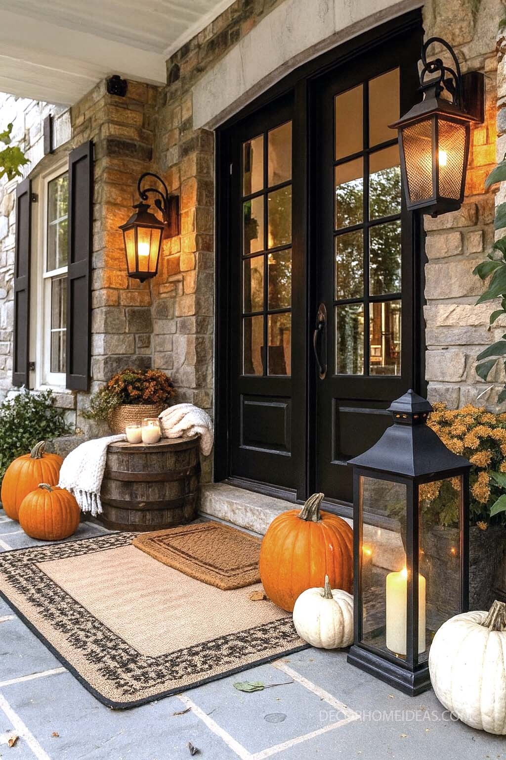 Charming & Minimal Fall Porch Decor for a Cozy Welcome