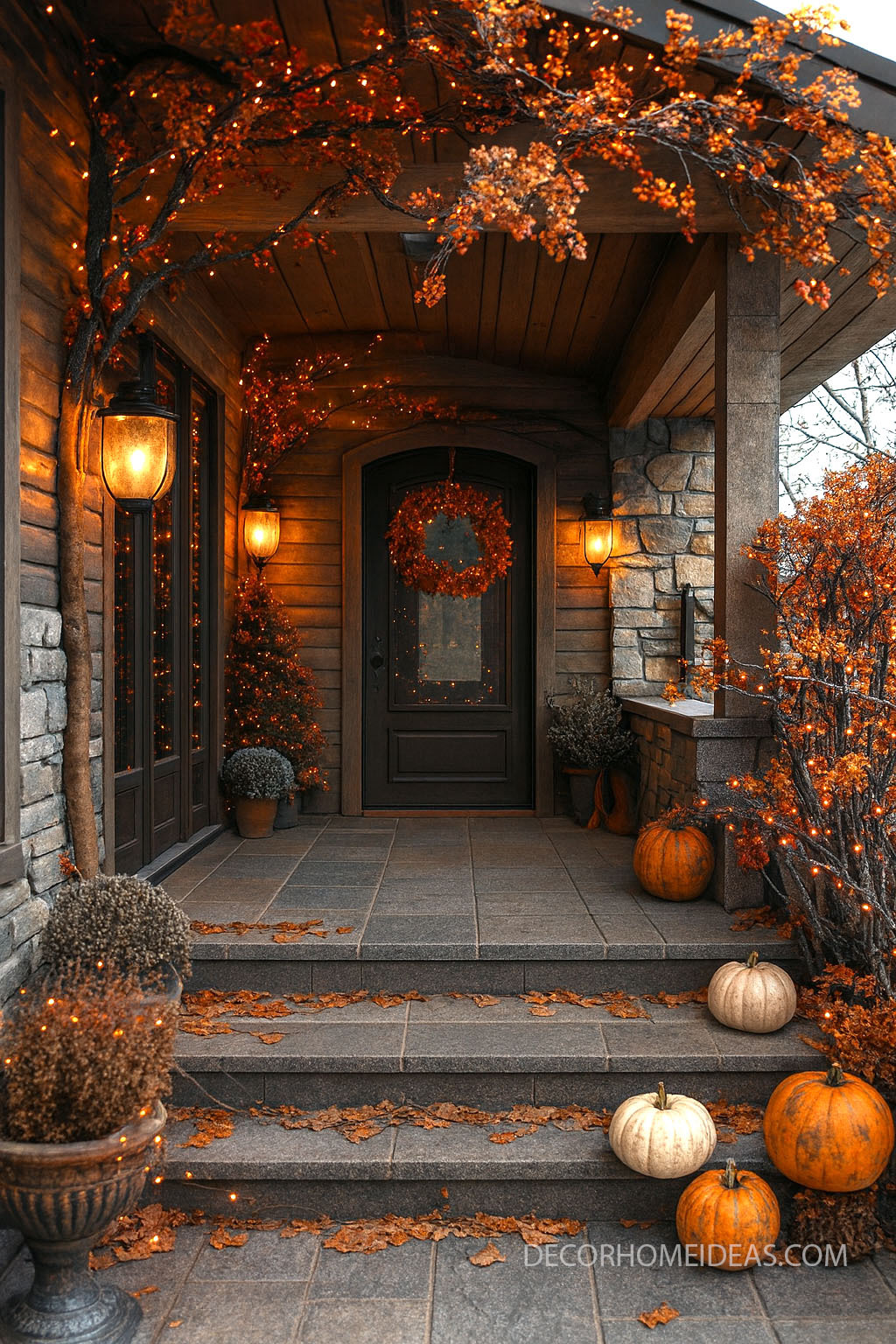 This Fall Porch Looks Straight Out of a Hallmark Movie