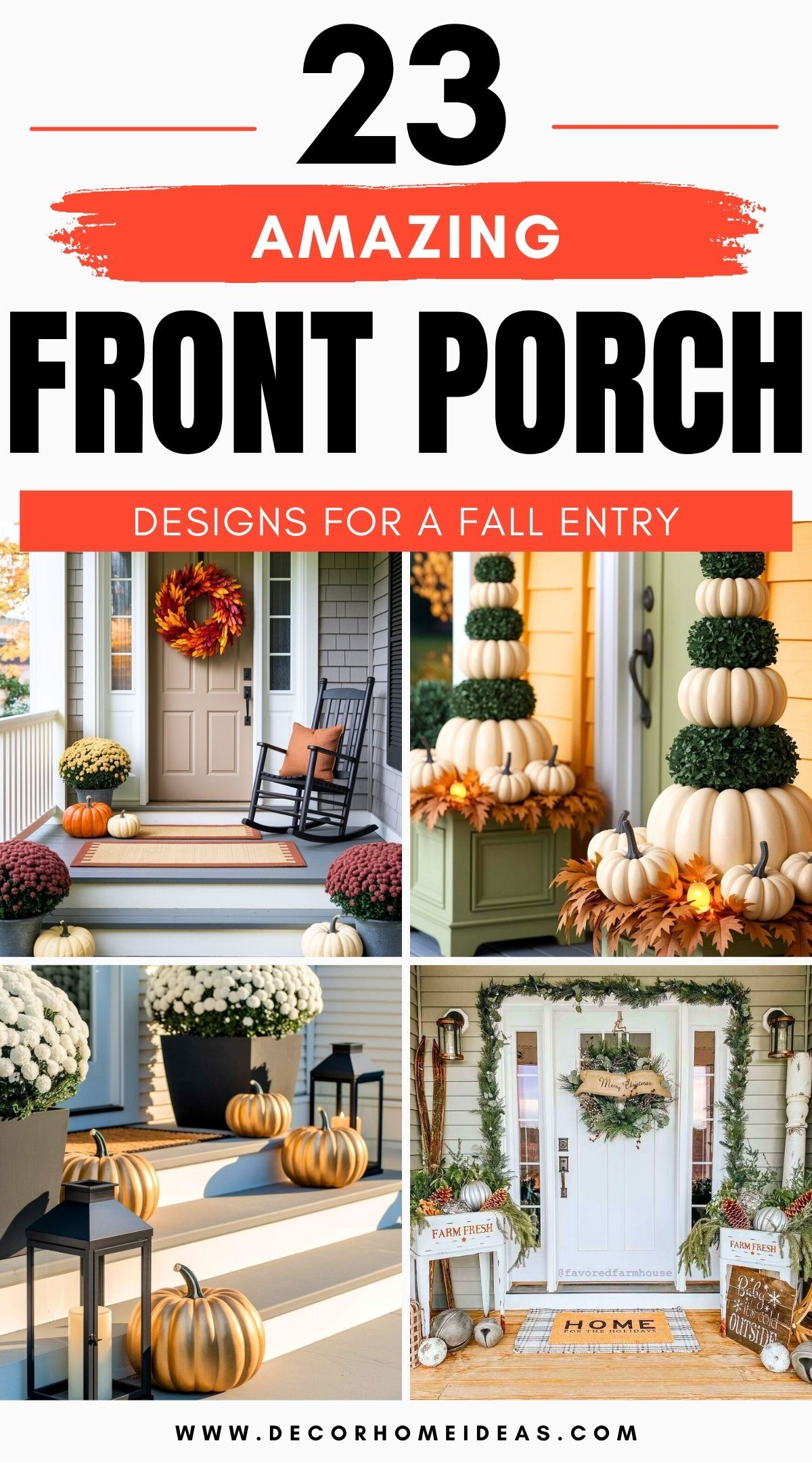 best fall front porch decor 3