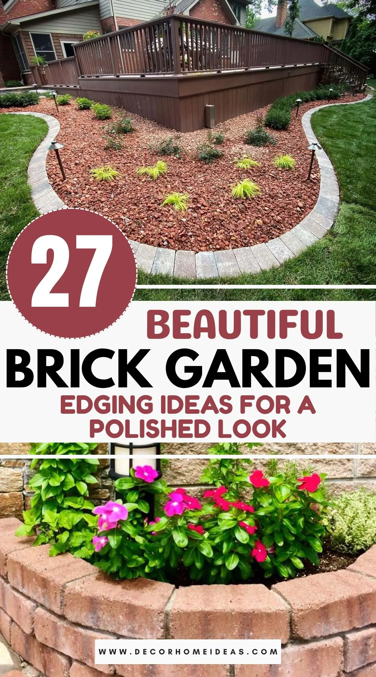 Discover 27 stunning brick garden edging ideas that give your outdoor space a neat, polished look. From classic borders to creative patterns, find inspiration to define flower beds, pathways, and more. See which style suits your garden best!
