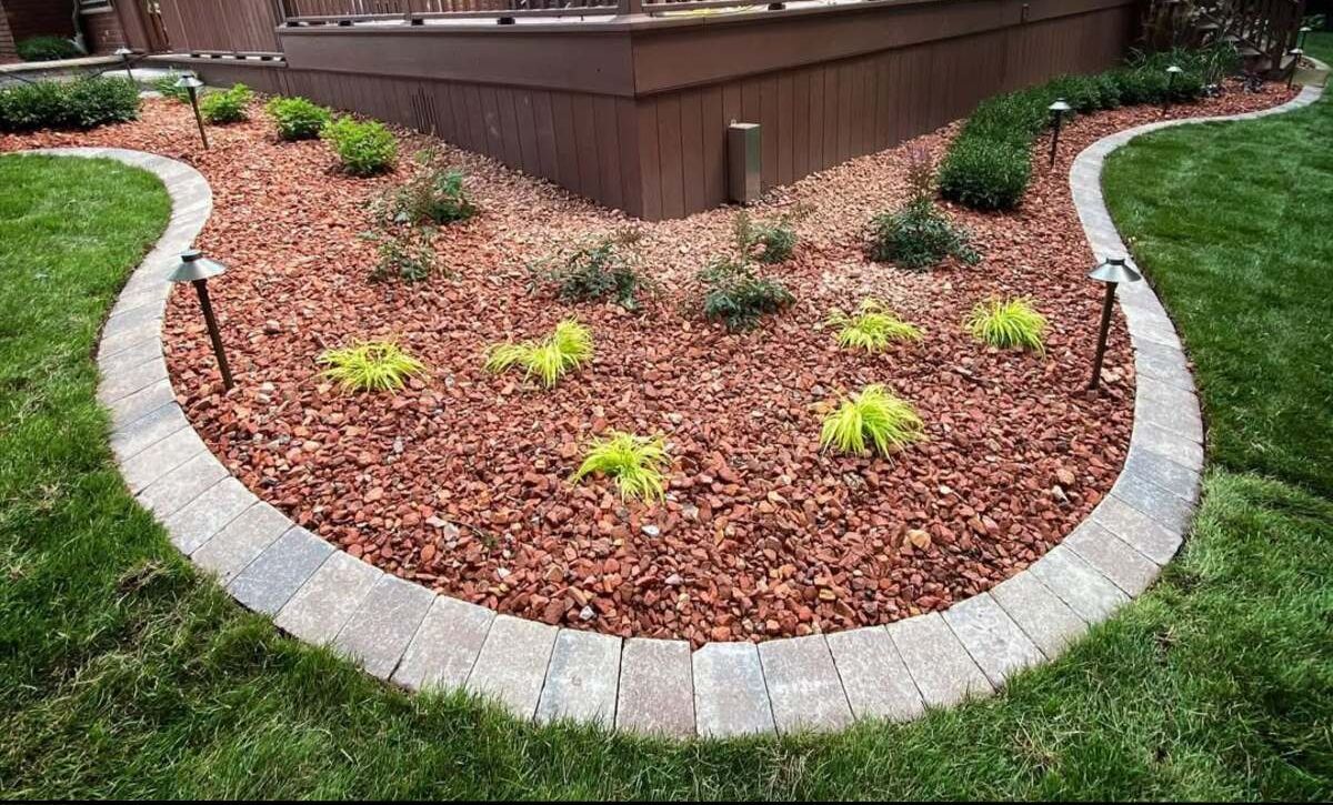 brick garden edging ideas