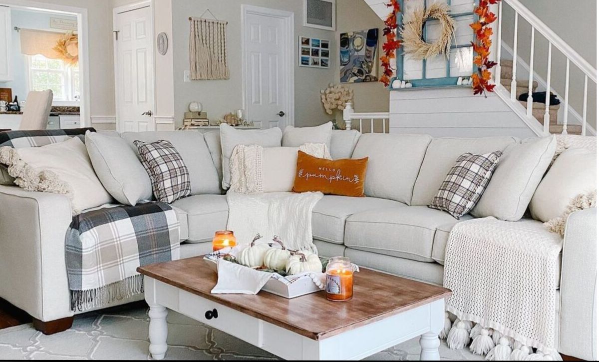 cozy fall living room decor ideas