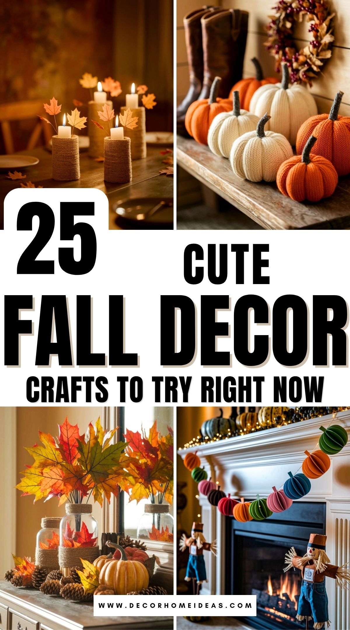 easy fall decor crafts 2