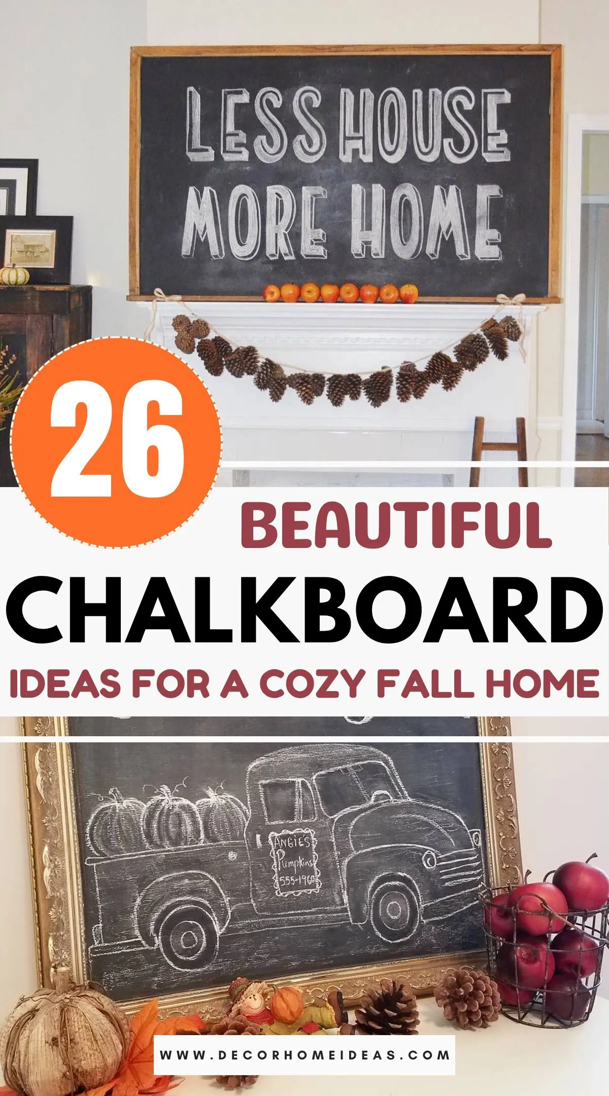 Discover 26 creative fall chalkboard ideas perfect for adding seasonal charm to your home. From warm greetings to rustic designs, these chalkboard displays bring cozy autumn vibes—see which ideas you’ll want to try in your space this fall!