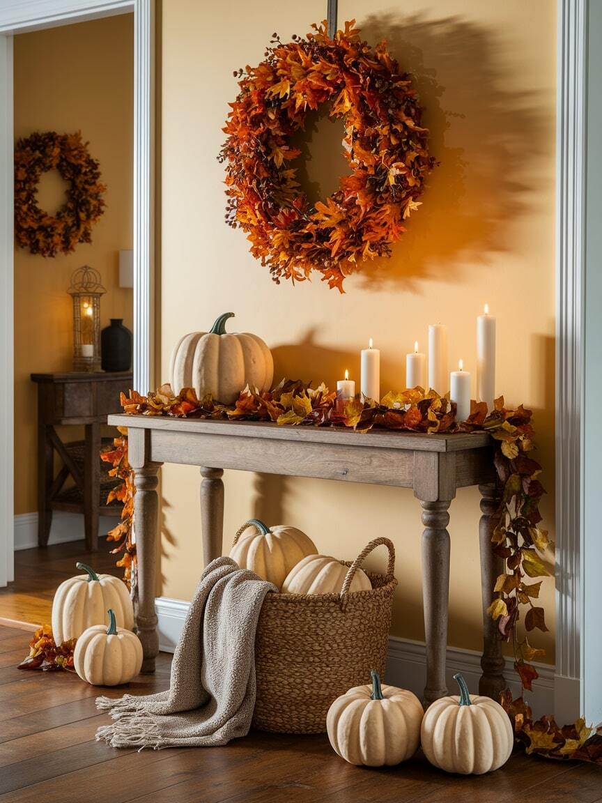 fall entryway decor 14