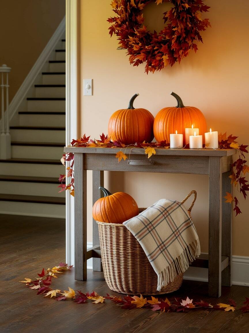 fall entryway decor 15