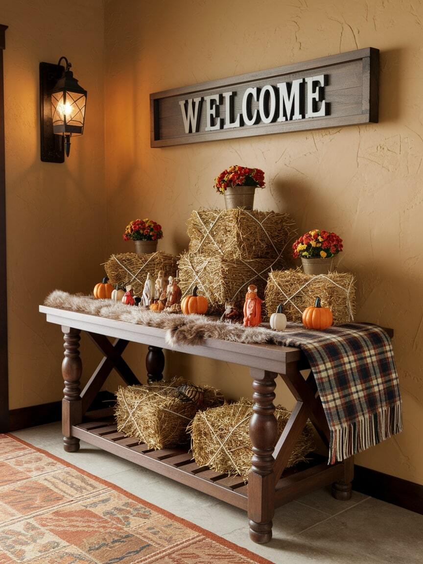 fall entryway decor 16