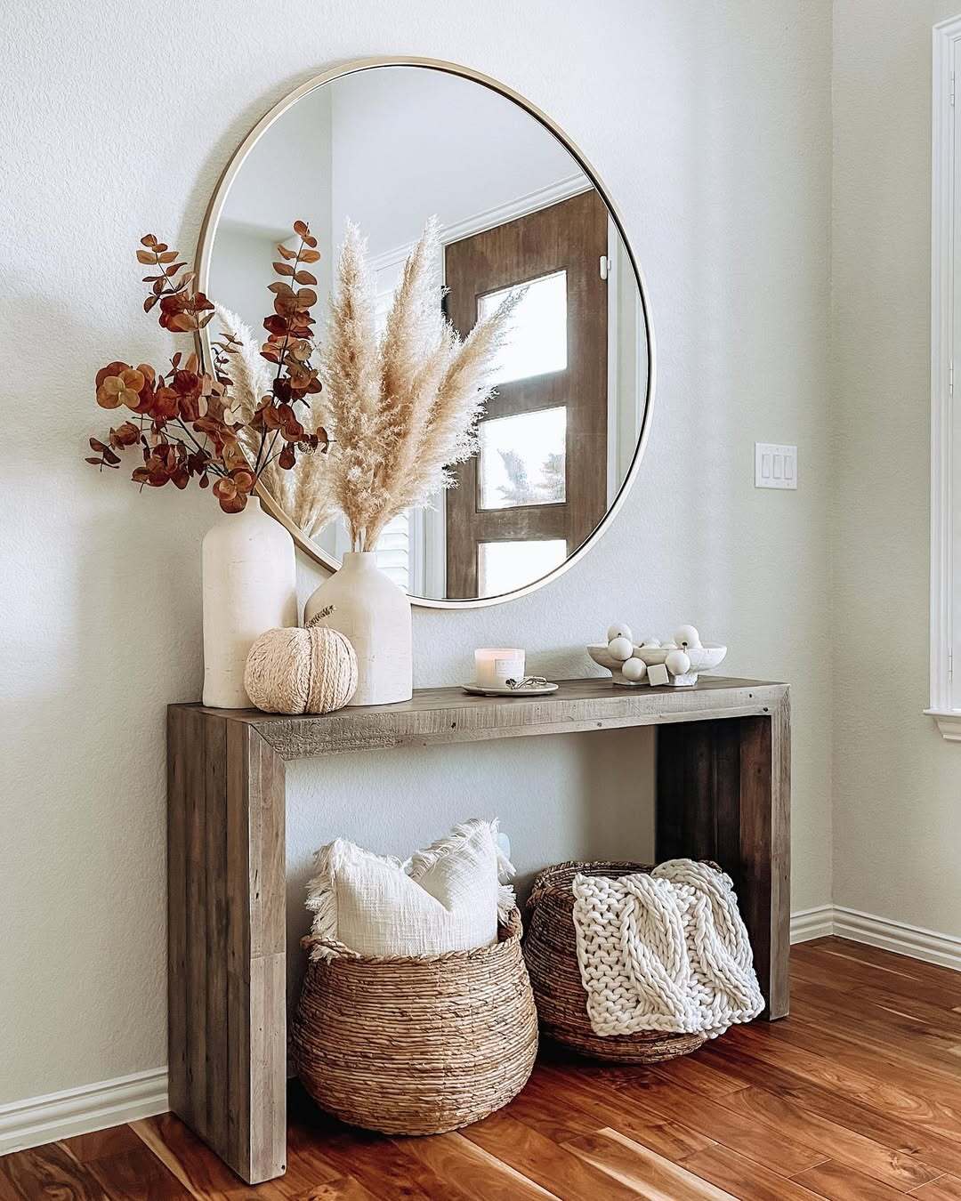 fall entryway decor 2
