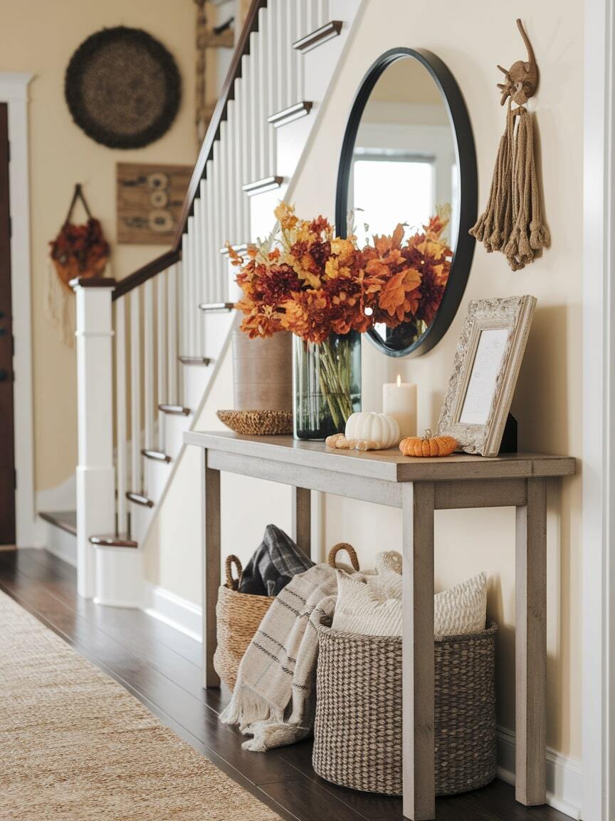 fall entryway decor 26