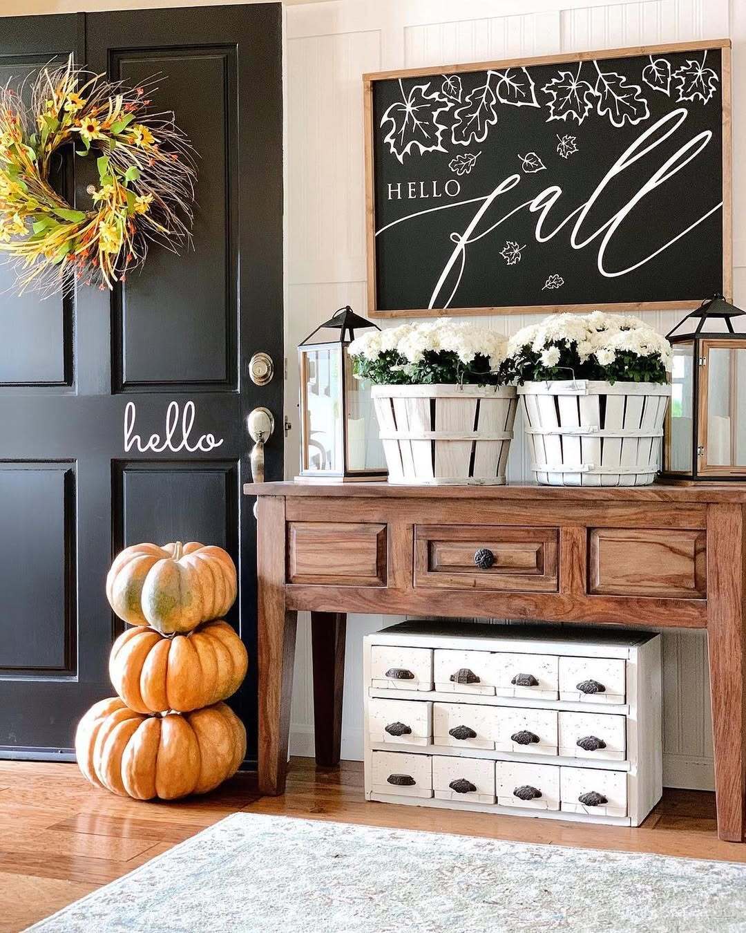 fall entryway decor 3