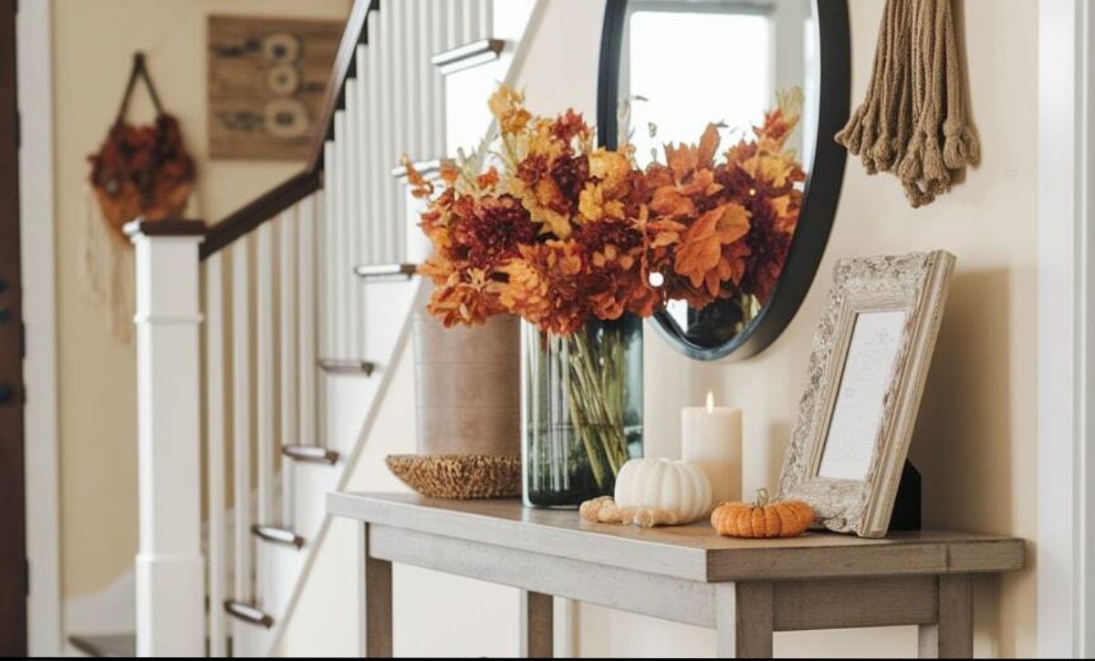 fall entryway decor ideas