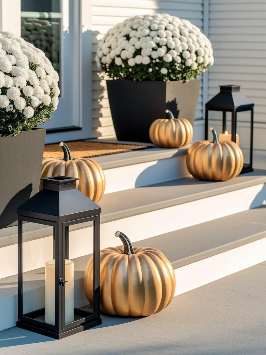 fall front porch decor 22