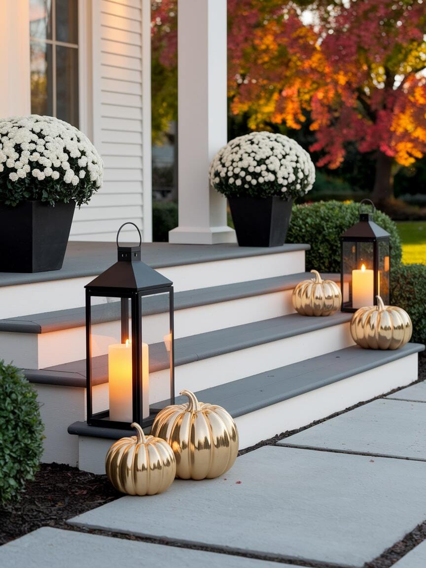 fall front porch decor 8