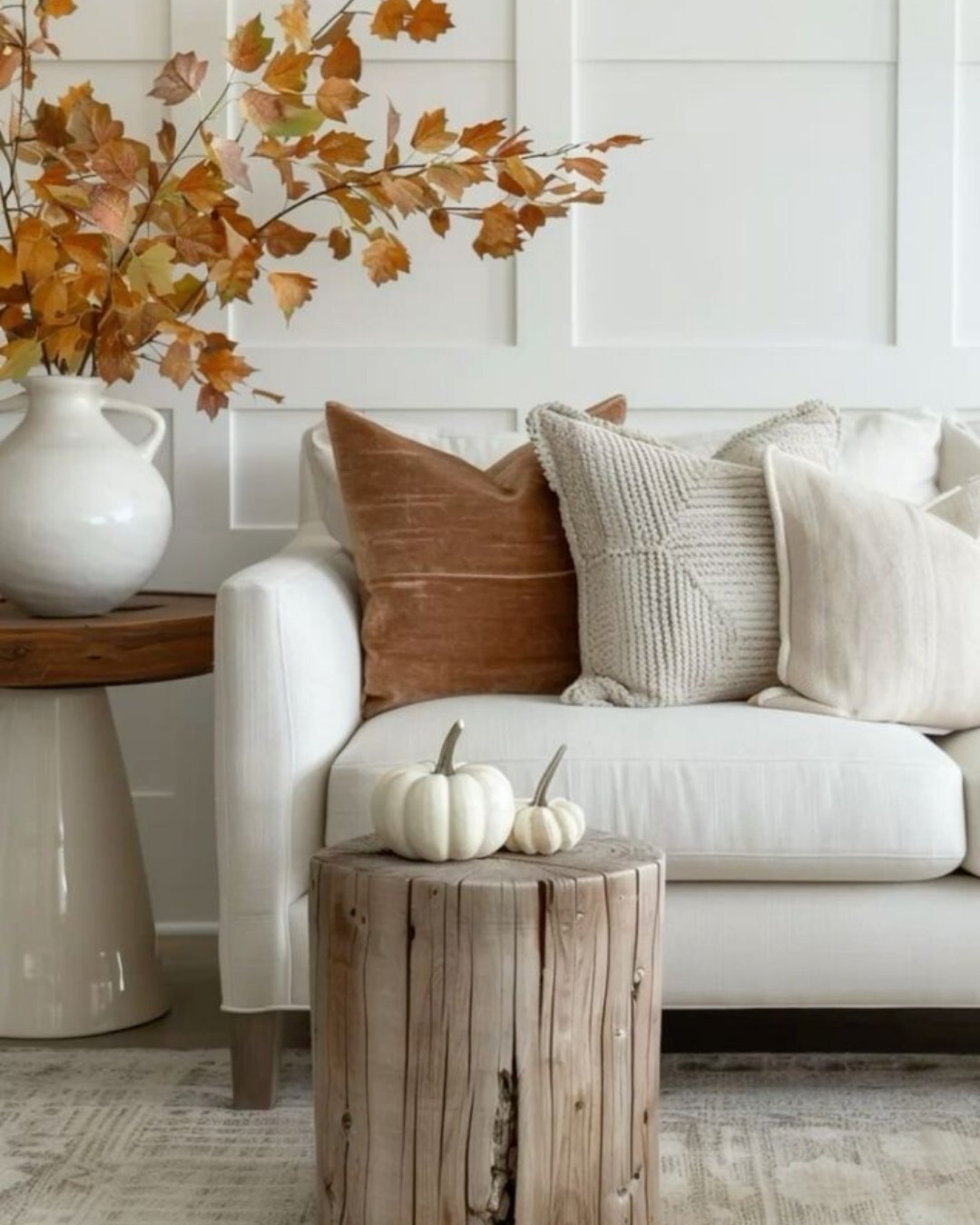 fall living room decor 1