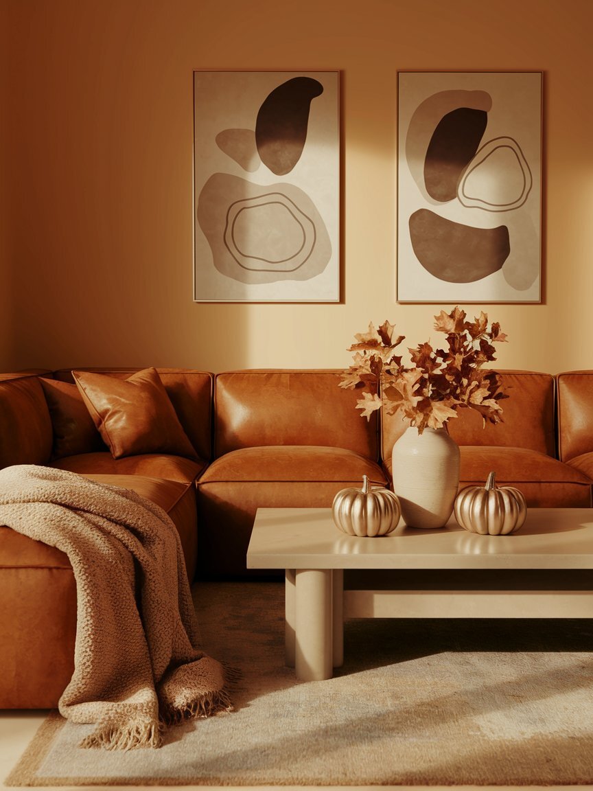 fall living room decor 16