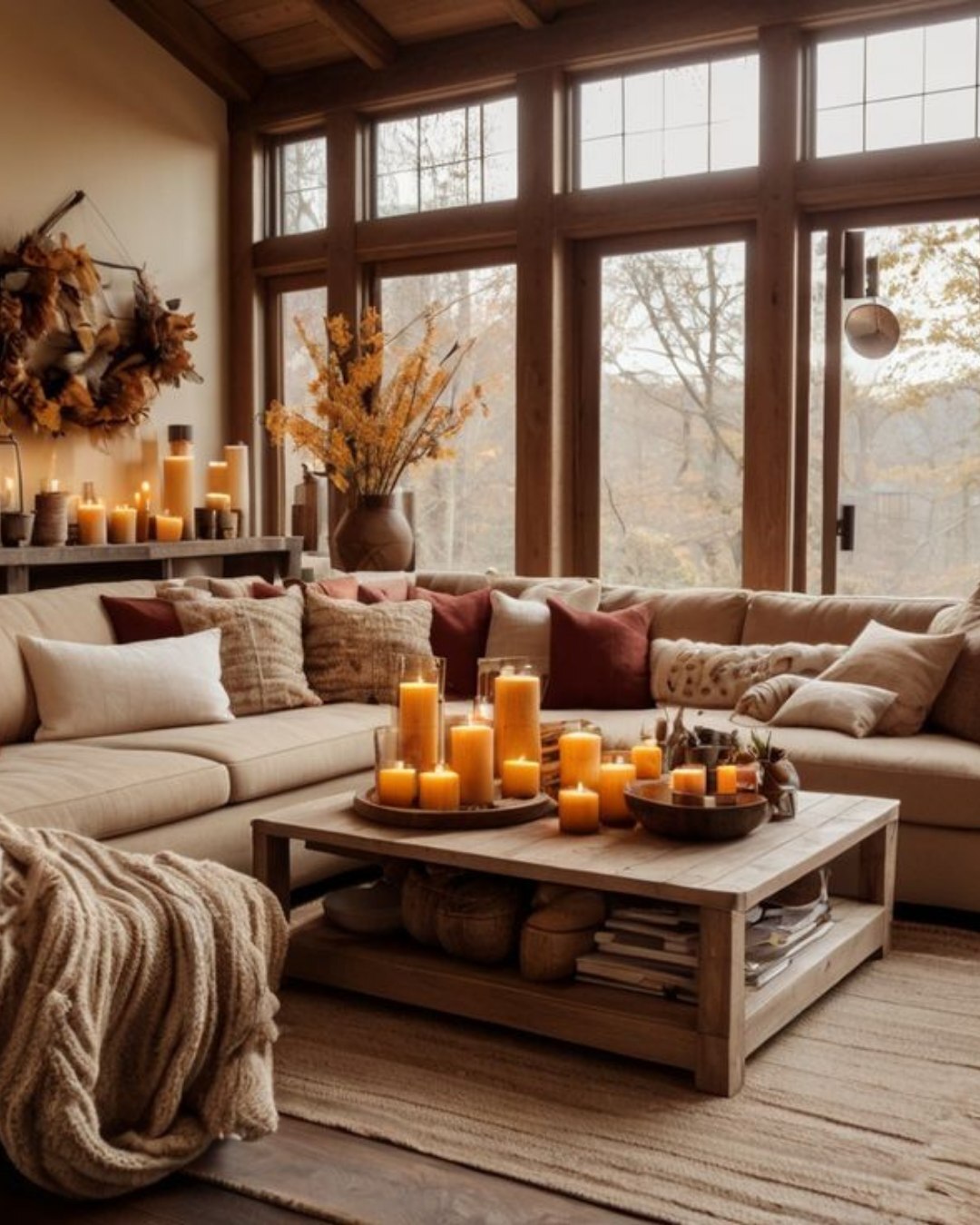 fall living room decor 3