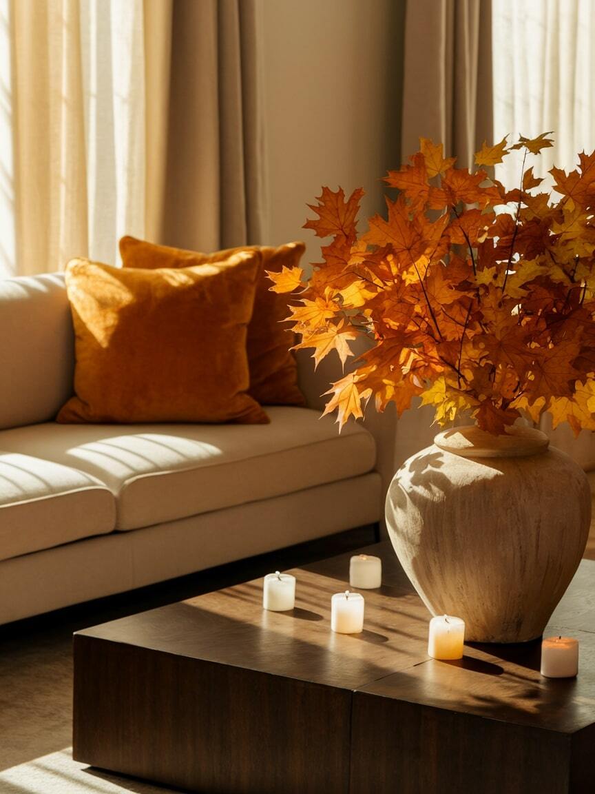 fall living room decor 7