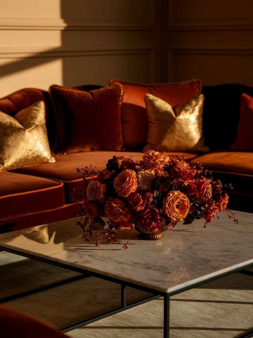 fall living room decor 8
