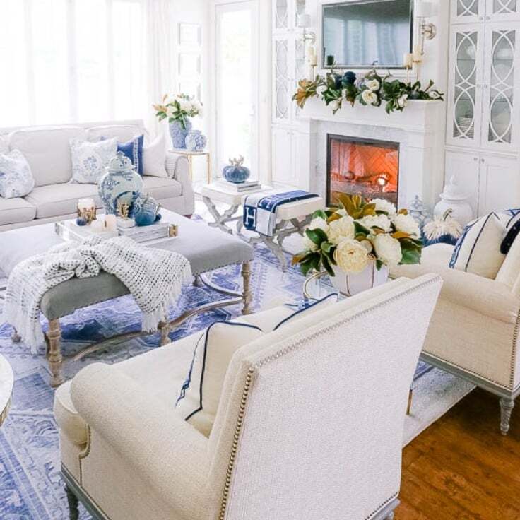 fall mantle decor 1