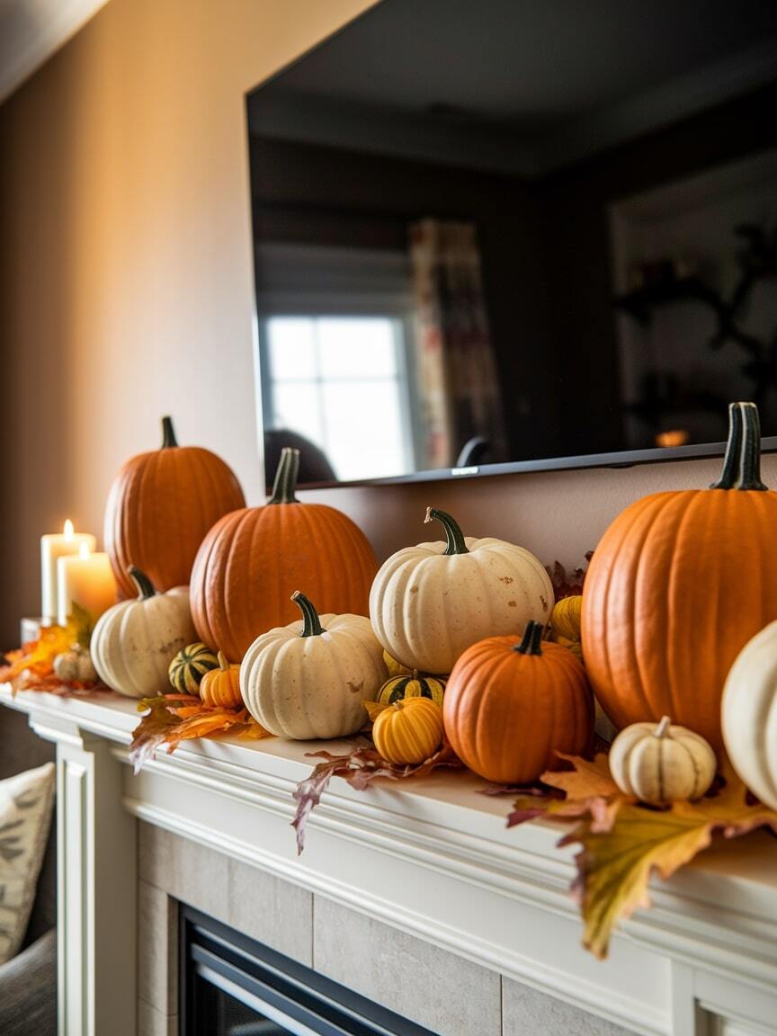 fall mantle decor 11