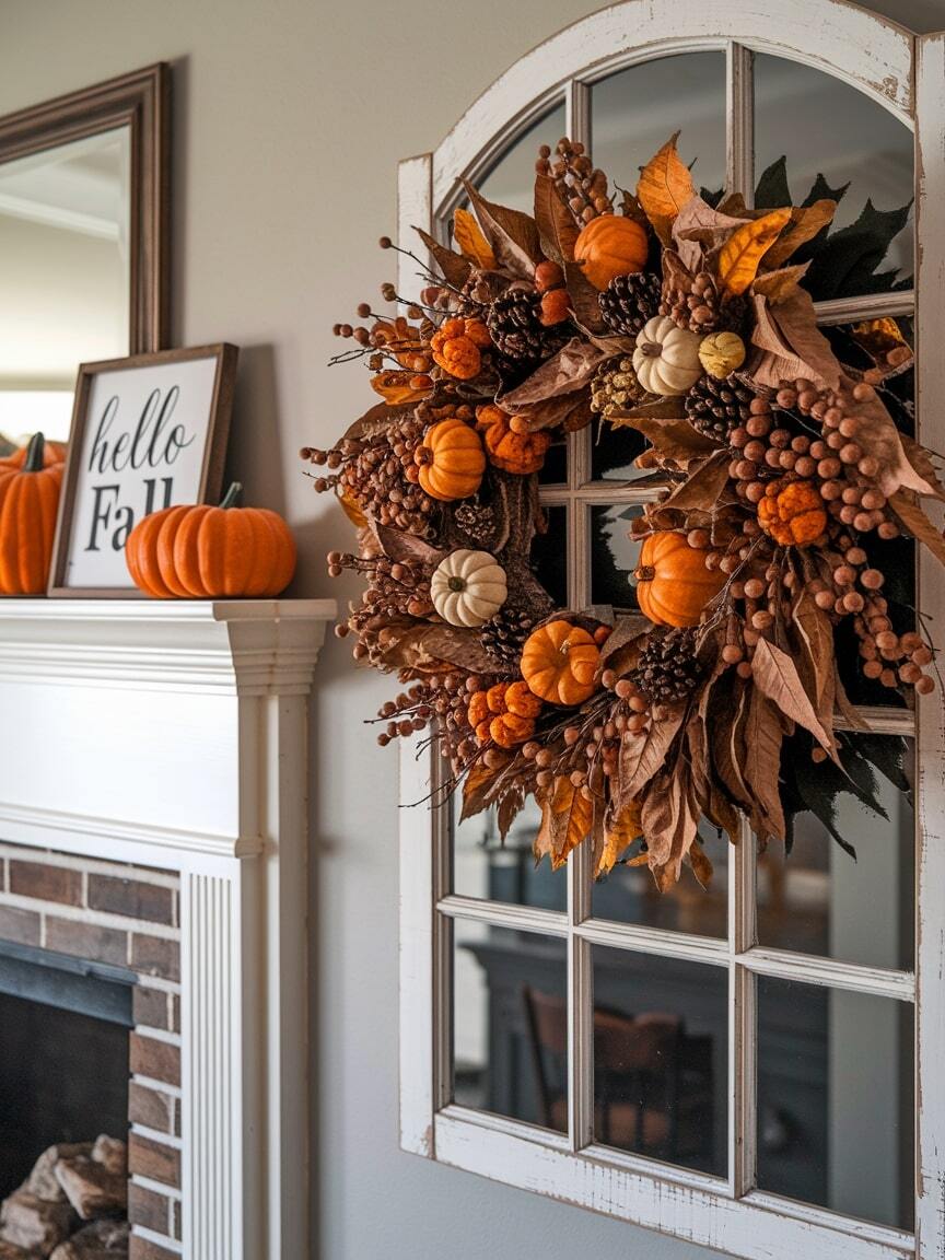fall mantle decor 18