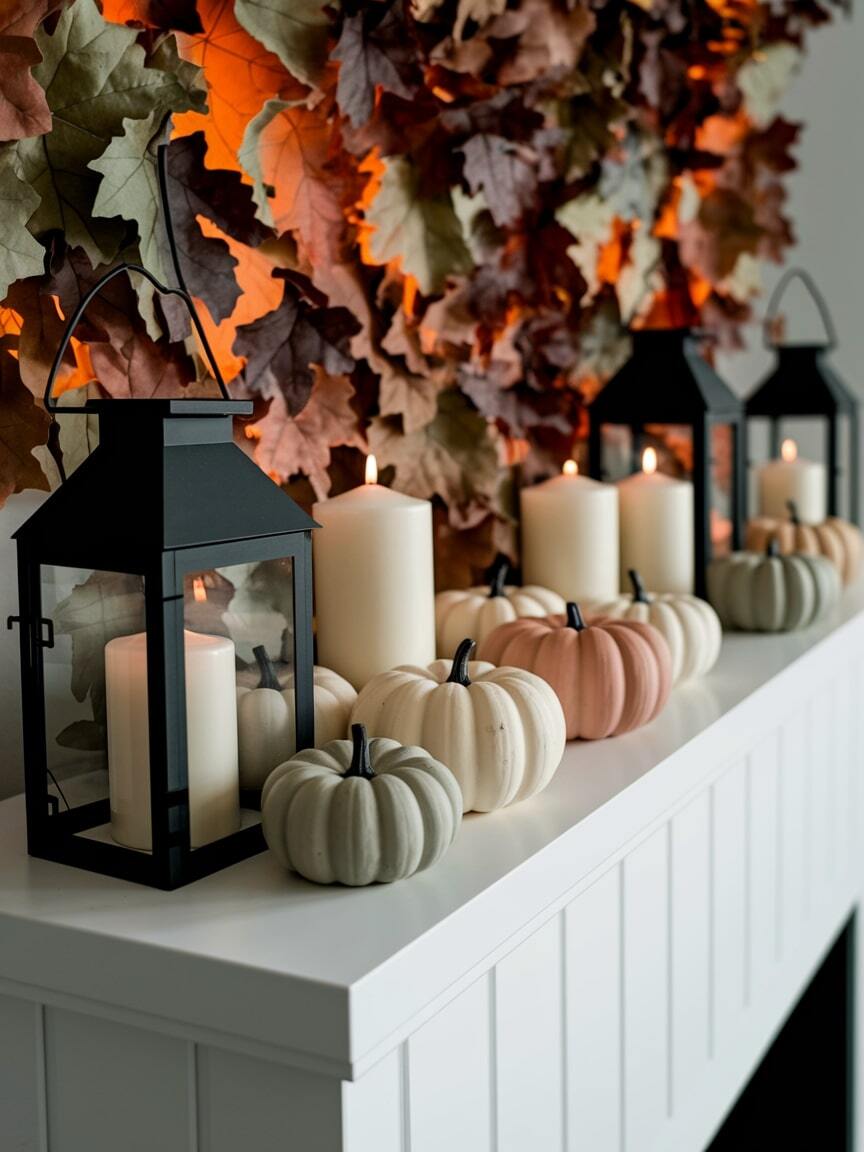 fall mantle decor 22