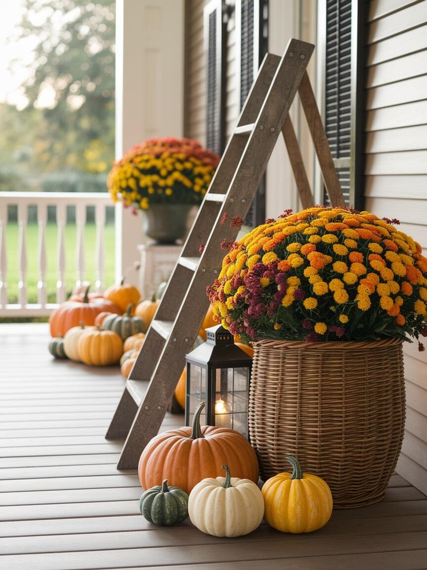 fall porch decor 11