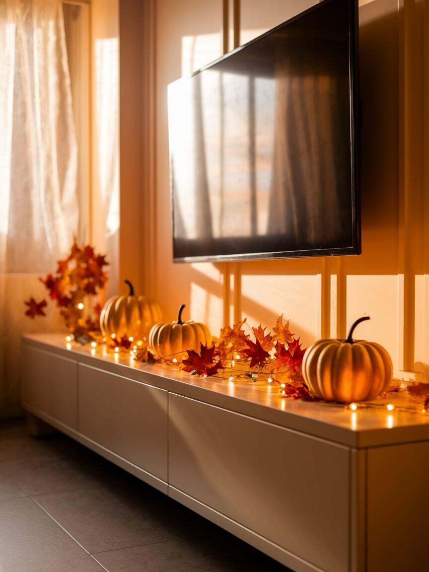 fall tv decor 14