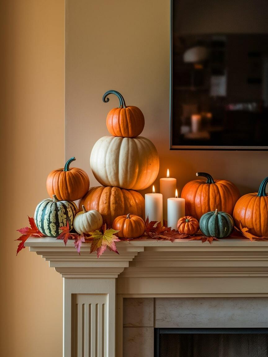 fall tv decor 26