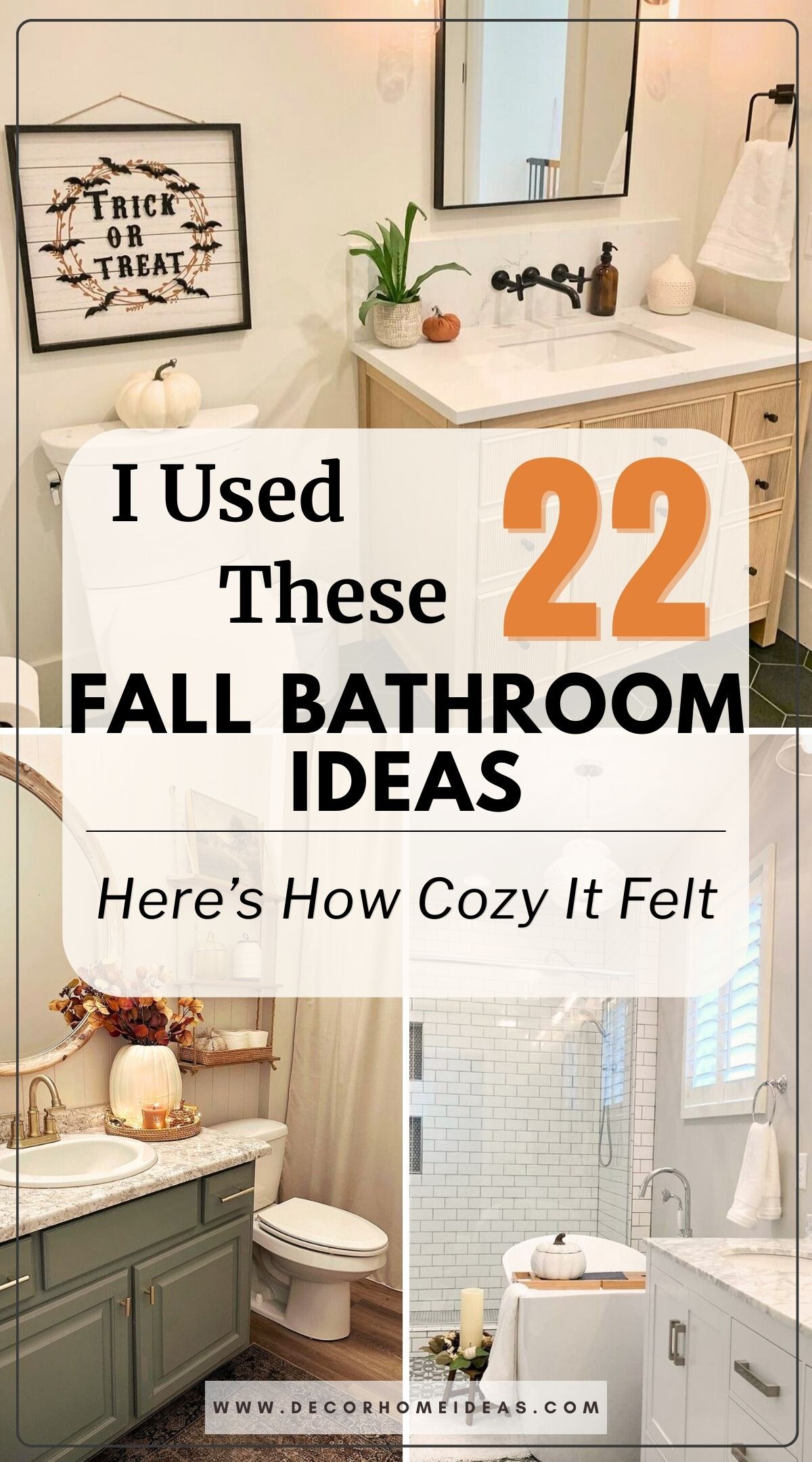 best fall bathroom decor ideas 4