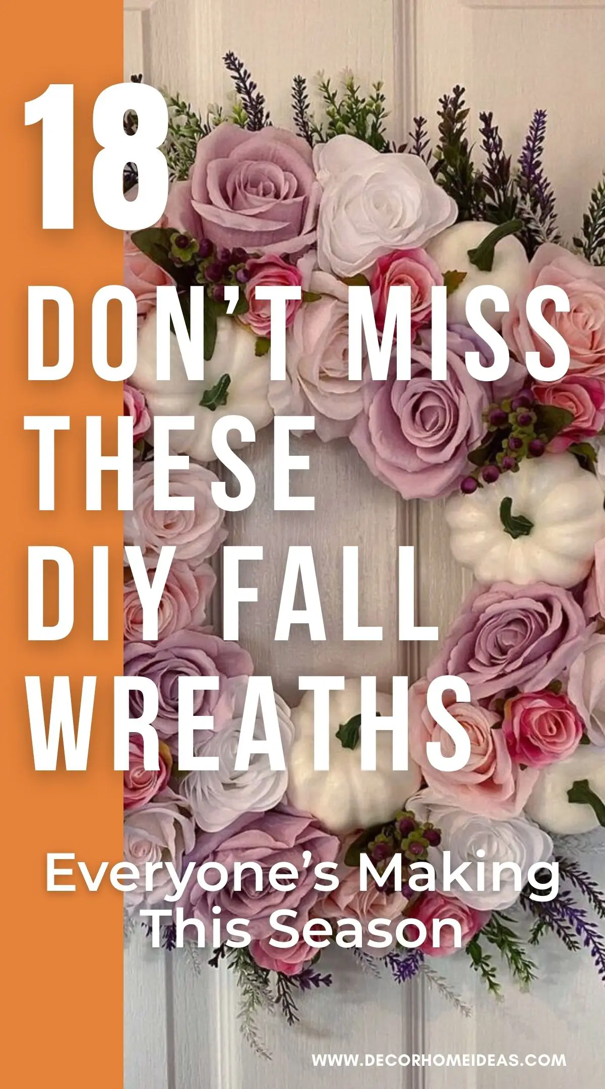 Welcome the season with these 18 charming DIY autumn wreath ideas that bring cozy, festive flair to your front door. From rustic touches to vibrant fall colors, discover creative designs that are simple to make and full of seasonal charm. Which one will you try first?
