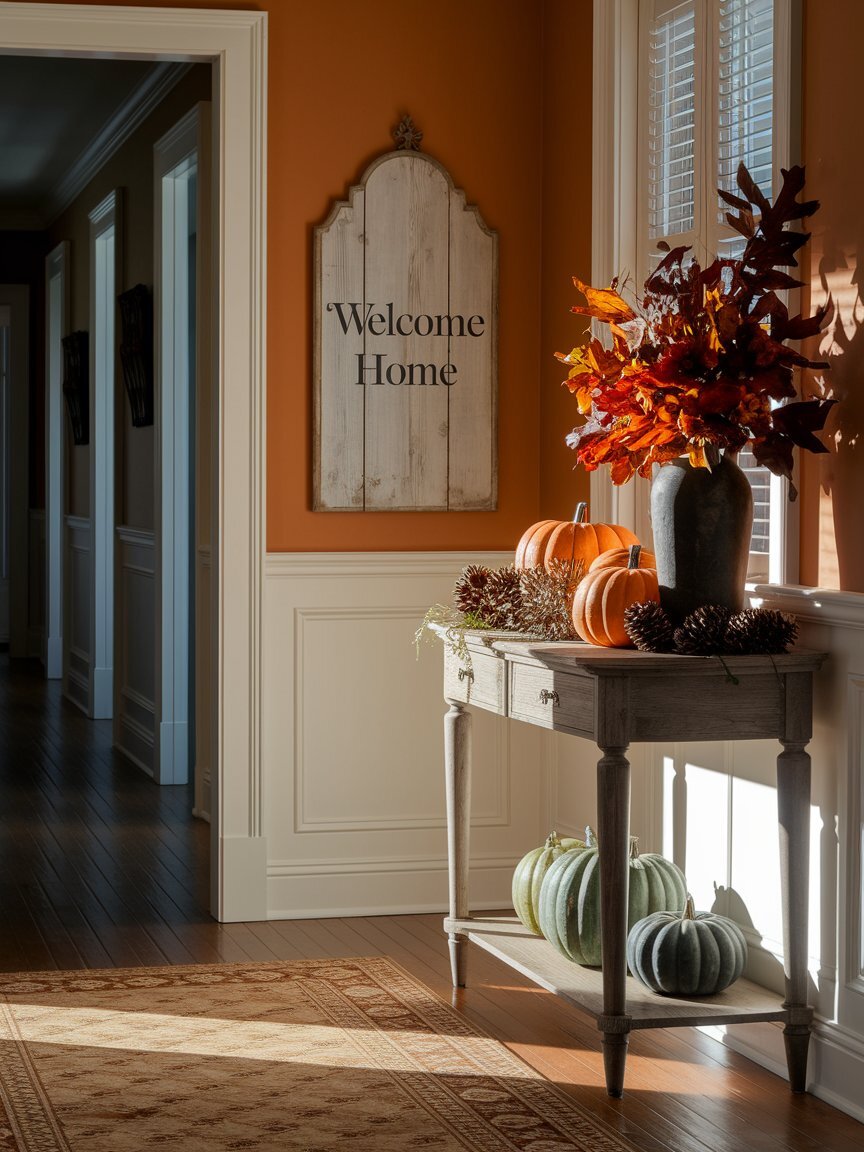 fall entryway decor 11