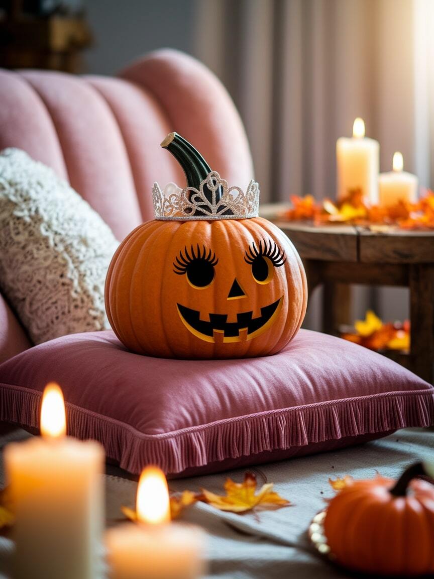 girly pumpkin carving 14