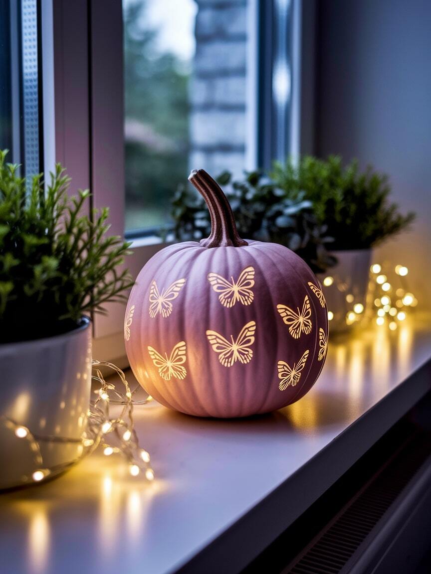 girly pumpkin carving 15