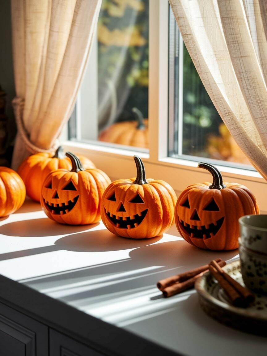 pumpkin carving ideas cute 11
