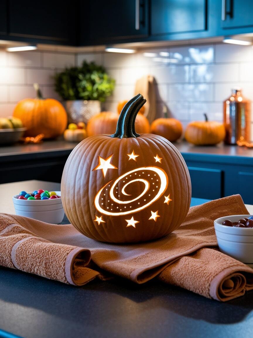 pumpkin carving ideas cute 21