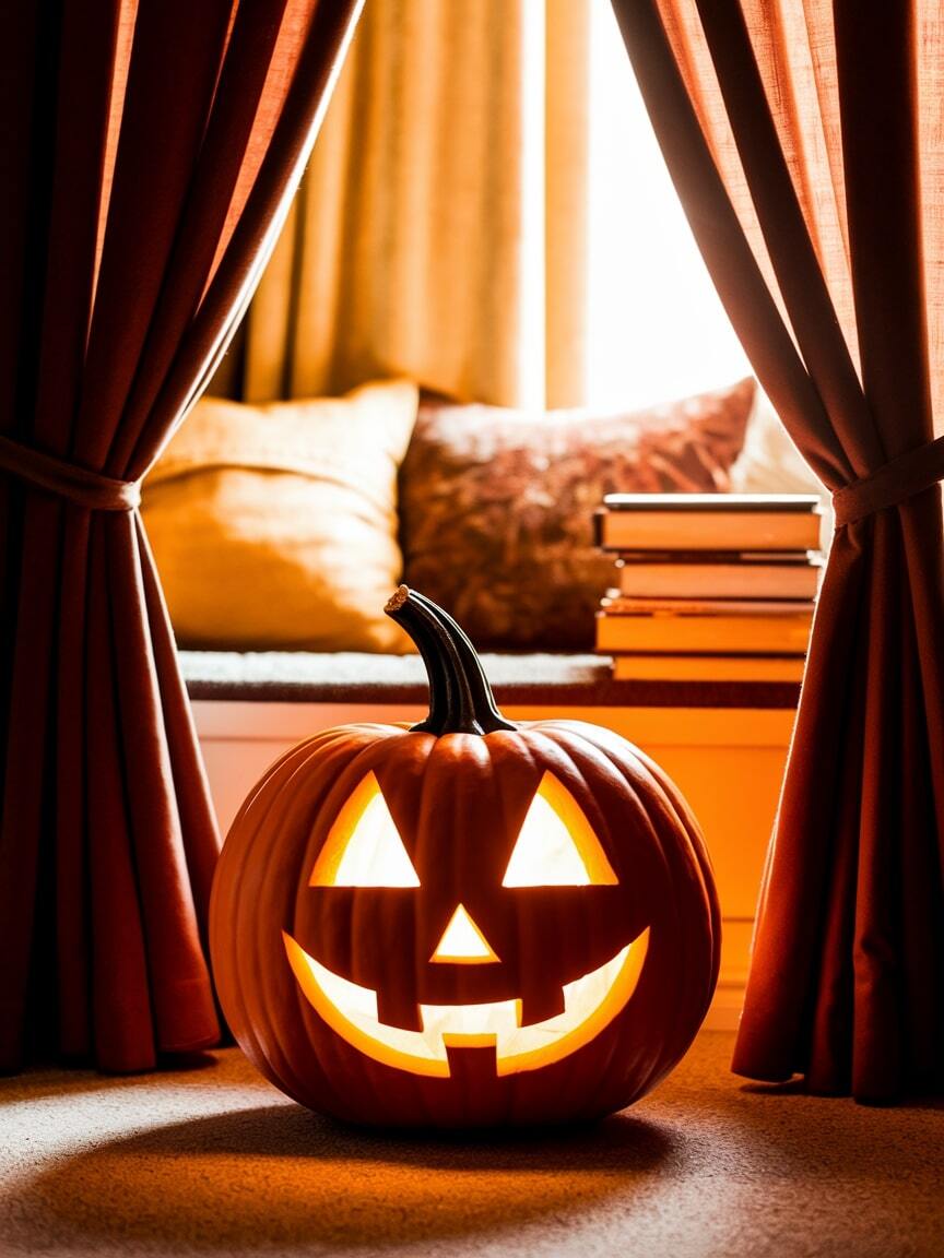 pumpkin carving ideas cute 4