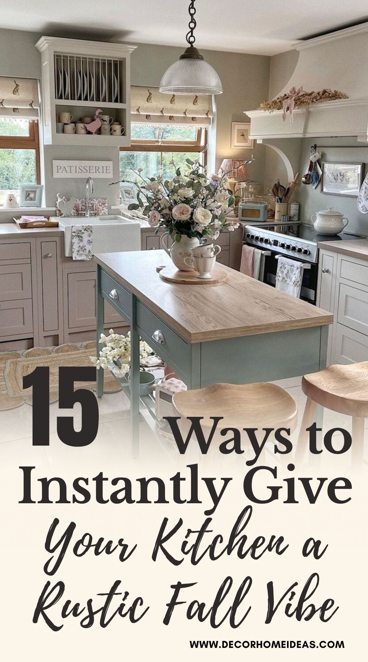 Bring the beauty of fall right into your cooking space with these rustic kitchen decor ideas. From warm wood accents to seasonal centerpieces, each tip will help you create a cozy, inviting atmosphere perfect for crisp autumn days. Whether you’re hosting friends or enjoying a quiet meal, your kitchen will radiate charm all season long.
