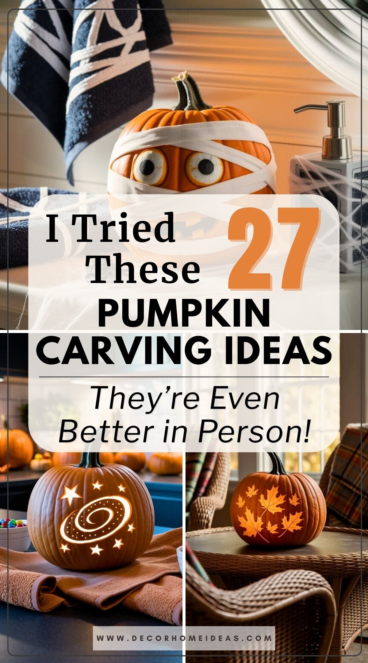 cute pumpkin carving ideas 4