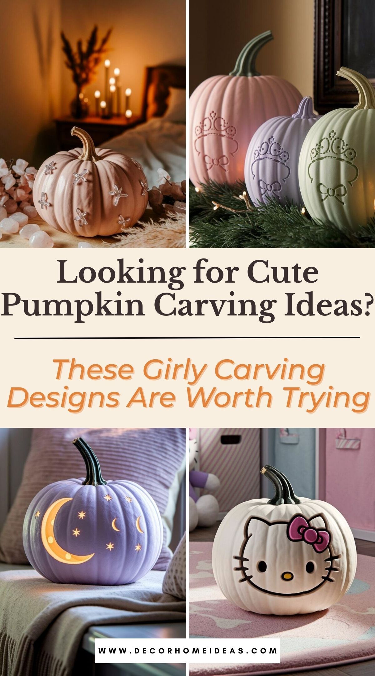 girly pumpkin carving ideas 3