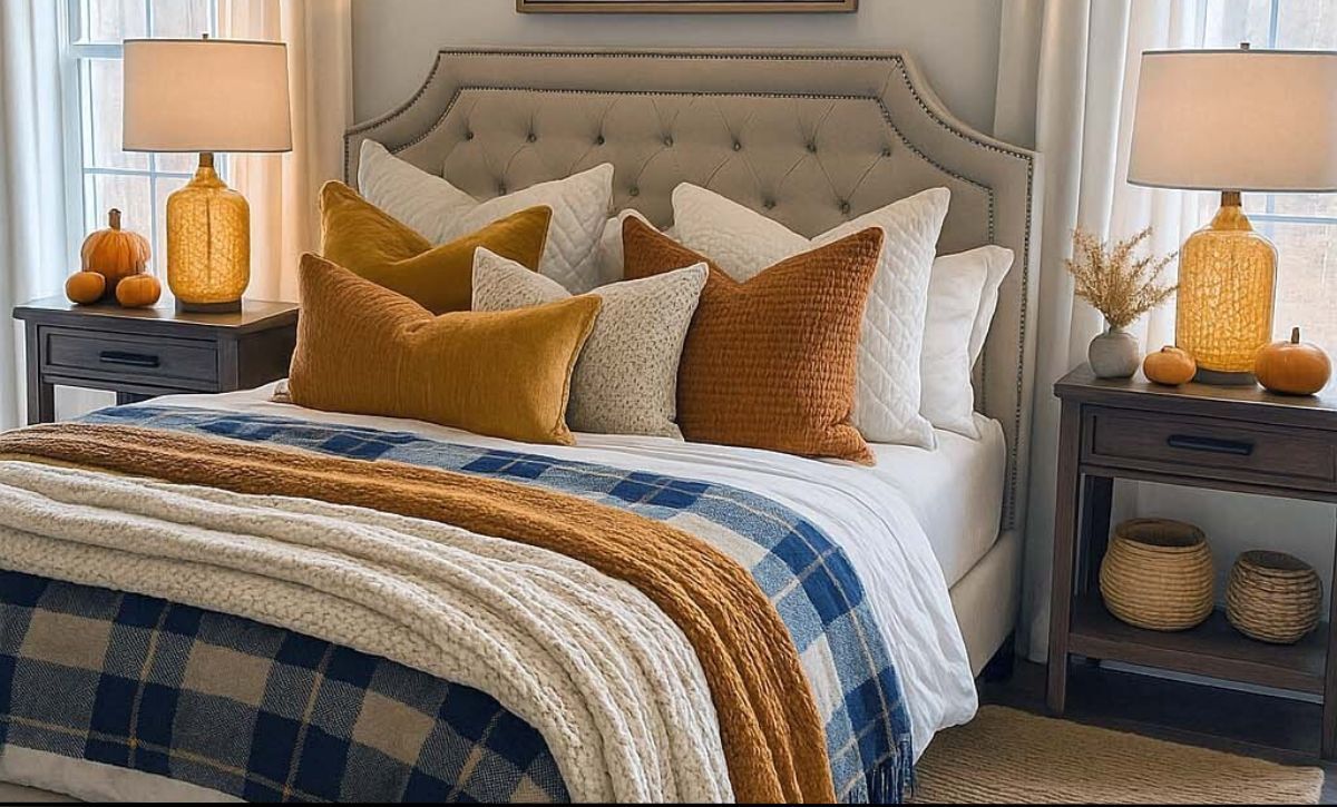 small bedroom fall makeovers