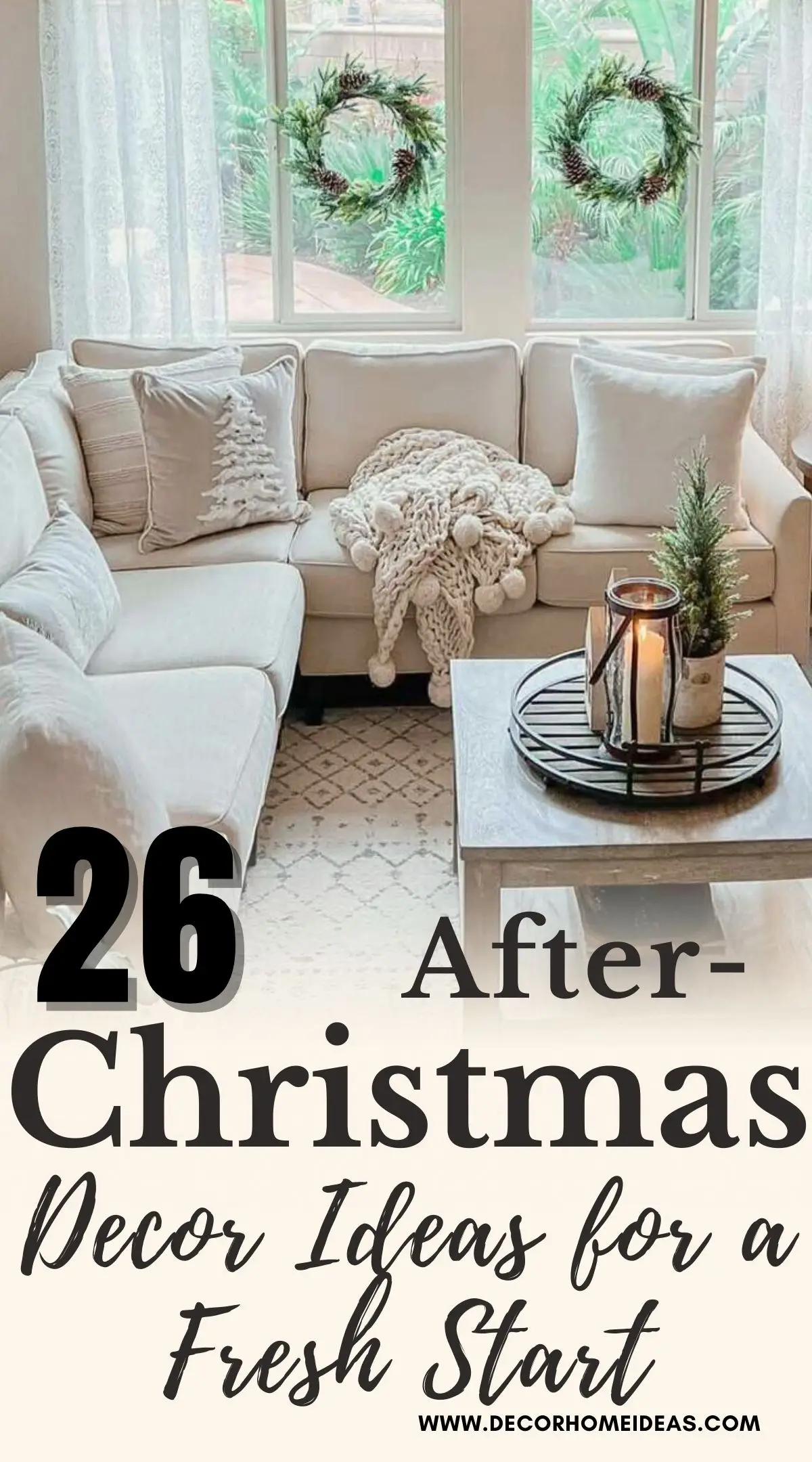 Refresh your home after the holidays with these 26 cozy decorating ideas. Simple swaps, warm textures, and easy updates that make any room feel calm and inviting again. Click to see all the ideas!